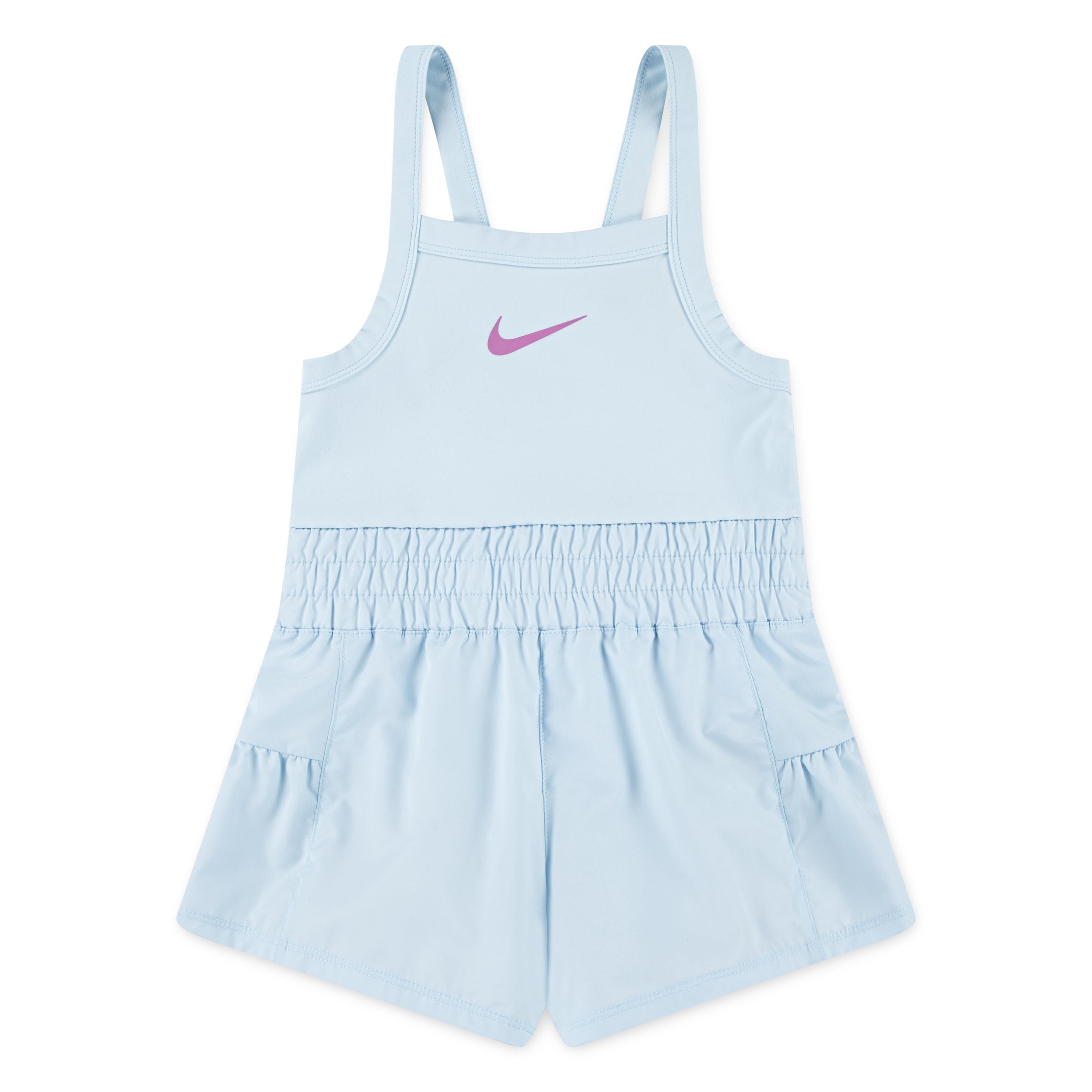 Nike Little ​Girls' Sunny Swoosh Runsie Romper